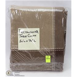 RECTANGULAR TABLE CLOTH 50" X 70"