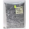 Image 1 : GROMMET TOP SHOWER CURTAIN 70" X 72"