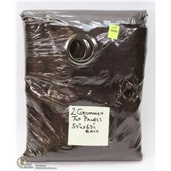 2 GROMMET TOP PANNESL 54" X 63"