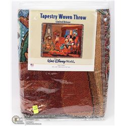 TAPESTRY WOVEN THROW 60" X 50"