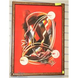 ABSTRACT MODERN PAINTING BBI ORIGINAL