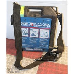 CAMPBELL HAUSFELD 30LB CAPACITY SANDBLASTER