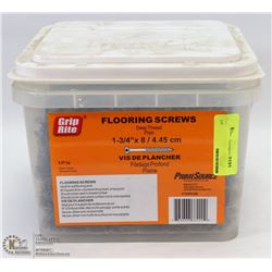 TUB OF FLOORING SCREWS 1-3/4" X 8