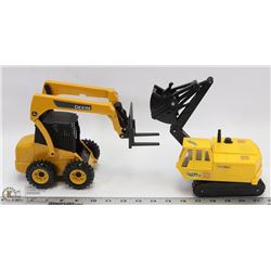 JOHN DEER FORK LIFT AND FASTLANE CRANE