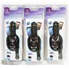 Image 1 : BUNDLE OF 3 PHONE MICRO USB RETRACTABLE CAR