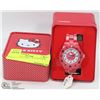 Image 1 : HELLO KITTY GIRLS WATCH PINK STRAP.
