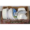 Image 1 : BOX OF 6 CORNINGWARE CASSEROLE DISHES WITH 4/LIDS