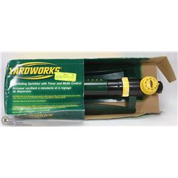 NEW YARD WORKS OSCILLATING SPRINKLER