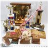 Image 1 : BOX OF TROPHIES, WALL PLAQUES, AND MORE