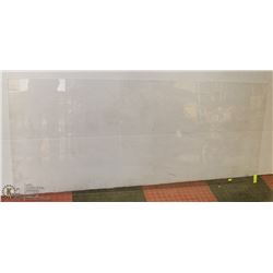 SHEET OF PLEXI GLASS SIZE 29.5" X 69"