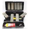 Image 1 : TOOL BOX FULL OF KNIFE SHARPENING STONES