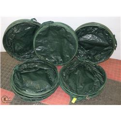 LARGE GROUP OF COLLAPSIBLE BUCKETS