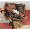 ESTATE BOX OF PLANER, AND OTHER TOOLS