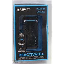 REACTIVATE PLUS PORTABLE BATTERY FOR MOBILE DEVICE