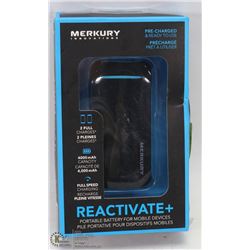 REACTIVATE PLUS PORTABLE BATTERY FOR MOBILE DEVICE