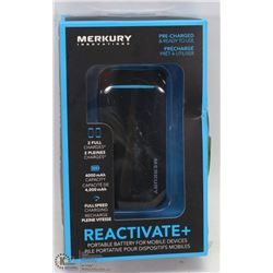 REACTIVATE PLUS PORTABLE BATTERY FOR MOBILE DEVICE