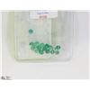 Image 1 : 18) GENUINE EMERALD GEMSTONE