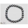 Image 1 : 23) FRESH WATER PEACOCK PEARL FLEXIBLE BRACELET