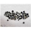 Image 1 : 29) GENUINE BLACK DIAMOND GEMSTONES