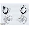 Image 4 : 41) STERLING SILVER CUBIC ZIRCONIA 4PC SET