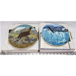 2 EAGLE COLLECTOR PLATES INCL CENTENNIAL
