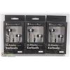 Image 1 : LOT OF 3 HI FIDELITY 3.5MM EARBUD HEADPHONES