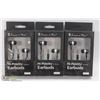 Image 1 : LOT OF 3 HI FIDELITY 3.5MM EARBUD HEADPHONES