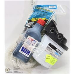MARINE INLINE FUEL FILTER ASSEMBLY , ROPE ,2 STOKE