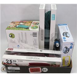 FLAT WITH ALL NEW GARDEN/YARD ITEMS INCL GILMOUR