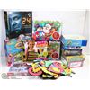 Image 1 : LARGE BOX OF VARIOUS GAMES AND ACTIVITIES ALL NEW