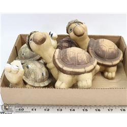 FLAT OF TURTLES