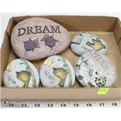 FLAT OF GARDEN STONES