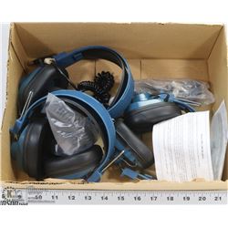 BOX OF 3 MMX-300 HEADSETS