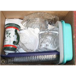 ESTATE BOX OF COLLECTIBLES INCLUDING PINWHEEL