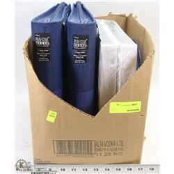 ESTATE BOX OF BINDERS