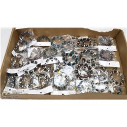 FLAT OF ASSORTED BRACELETS