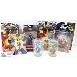 FLAT OF SEALED FIGURINES 2 XMEN, MARVEL