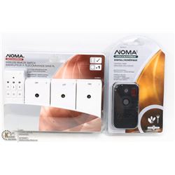 SEALED 2 NOMA ITEMS WIRELESS REMOTE SWITCH