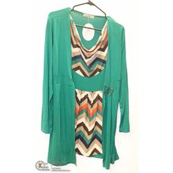 LADIES NEW XL DRESS SHIRT - CLOTHING