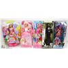 Image 1 : FLAT WITH 3 SEALED BARBIES & MONSTER HIGH