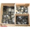 Image 1 : FLAT OF DIFFERENT SIZES PLASTIC LATCHES