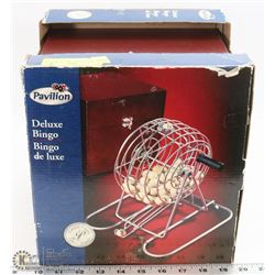 PAVILION GAMES DELUXE WOODEN BINGO