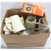 Image 1 : BOX OF COLLECTIBLES BEER GLASSES /MUGS