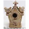 Image 1 : 10" CERAMIC HANGING BIRDHOUSE