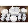 Image 1 : SERVICE FOR 12 CHINA GARDEN PRESTIGE DISH SET
