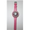 Image 1 : 18 - NEW PINK BANDED PEARL & CRYSTAL