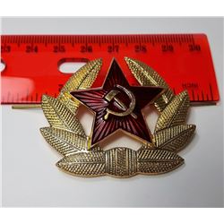3 - VINTAGE RUSSIAN ARMY RED STAR