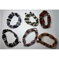 12 - LOT OF 6 MAGNETIC BRACELETS