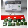 Image 1 : 8 - LOT OF 154.2 CT BRAZIL EMERALDS