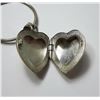 Image 2 : 15 - STERLING SILVER ETCHED HEART